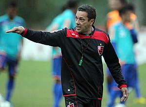 O técnico Vanderlei Luxemburgo do Flamengo