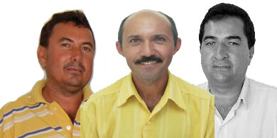 Kel, Zé Cícero e Nalcinho (Foto: Arquivo)
